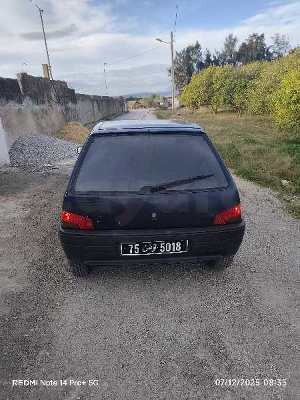 Carte voiture Peugeot 106