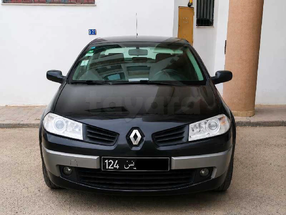 Carte voiture Renault Megane