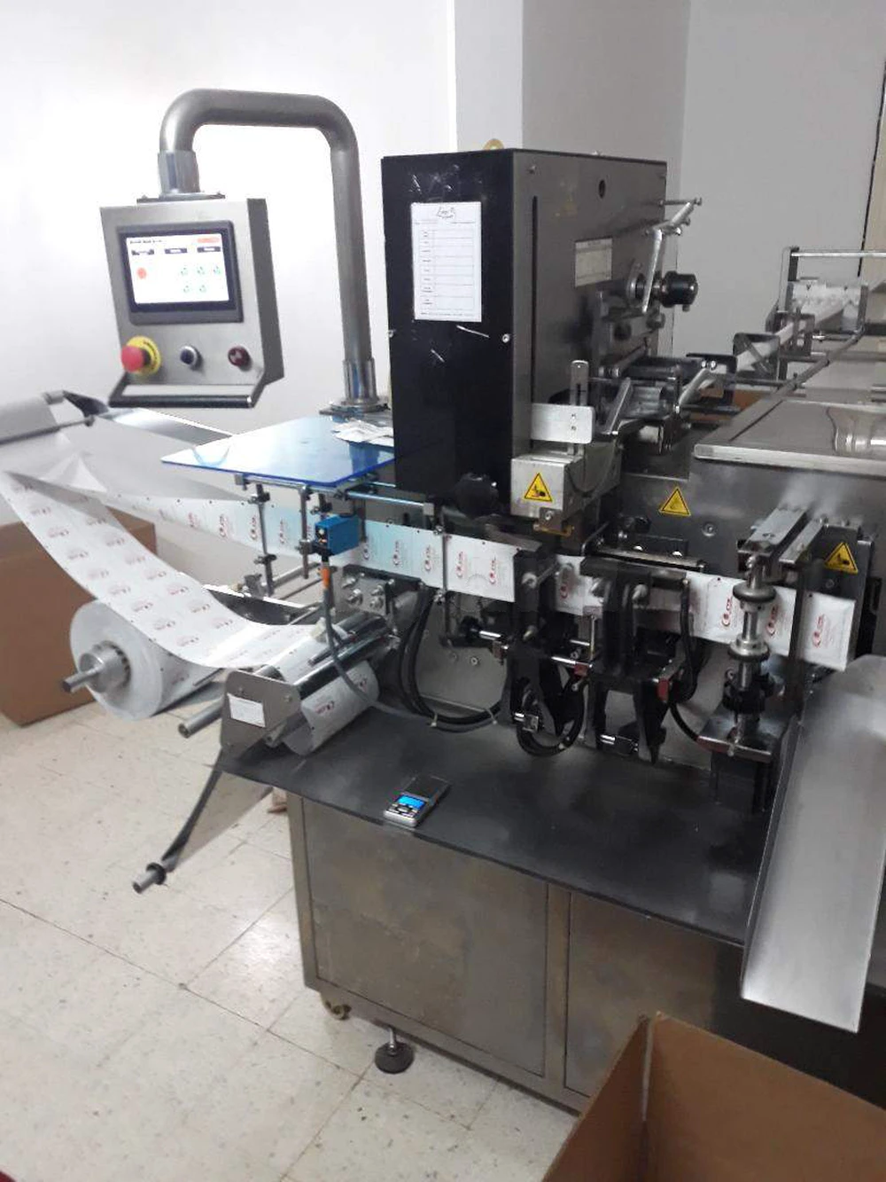 machine de fabrication lingette