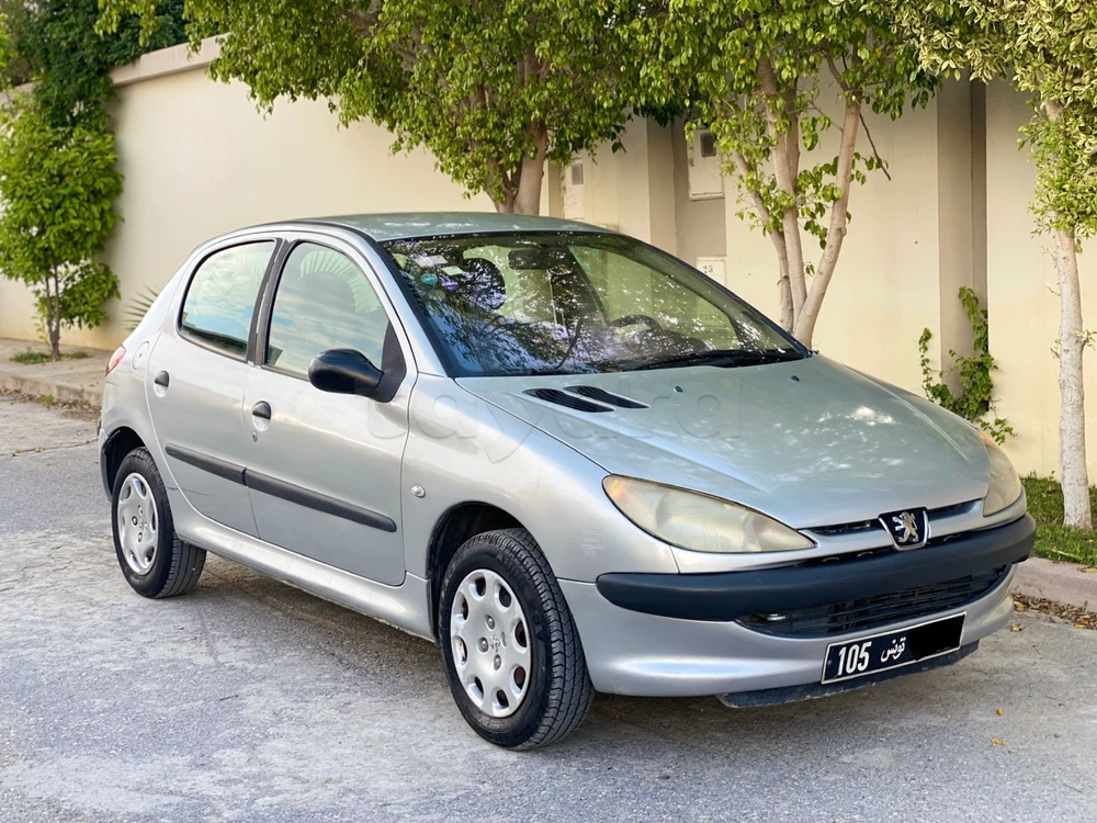 Carte voiture Peugeot 206