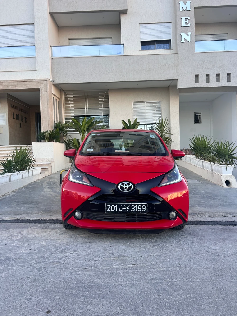 Carte voiture Toyota Aygo