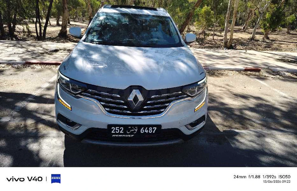 Carte voiture Renault Koleos