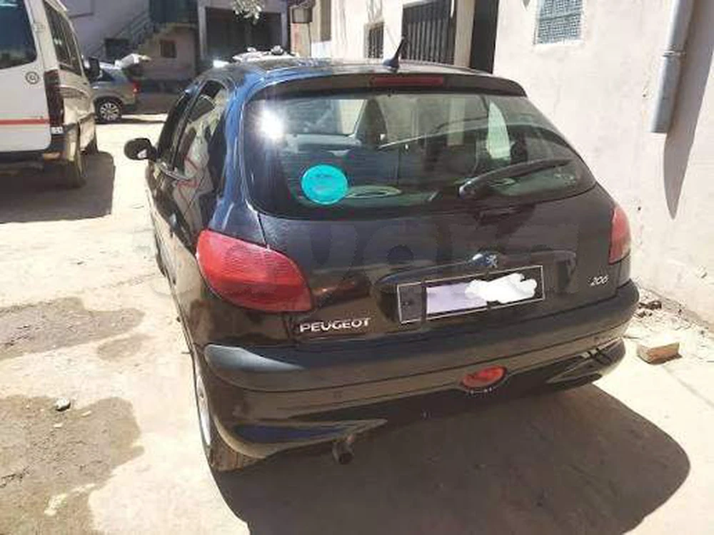 Carte voiture Peugeot 206