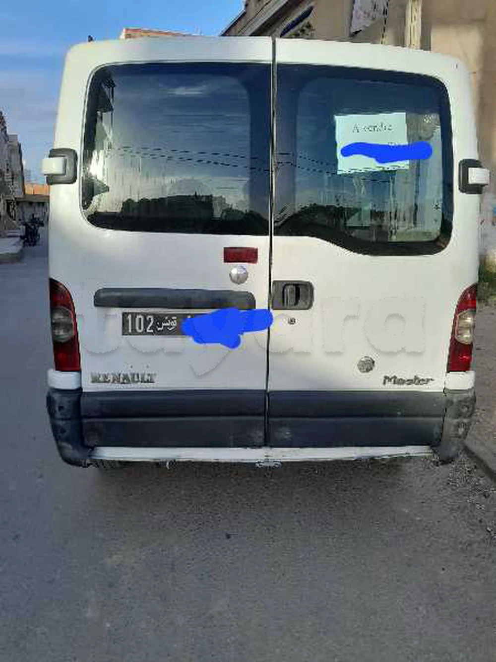 Carte voiture Renault Master