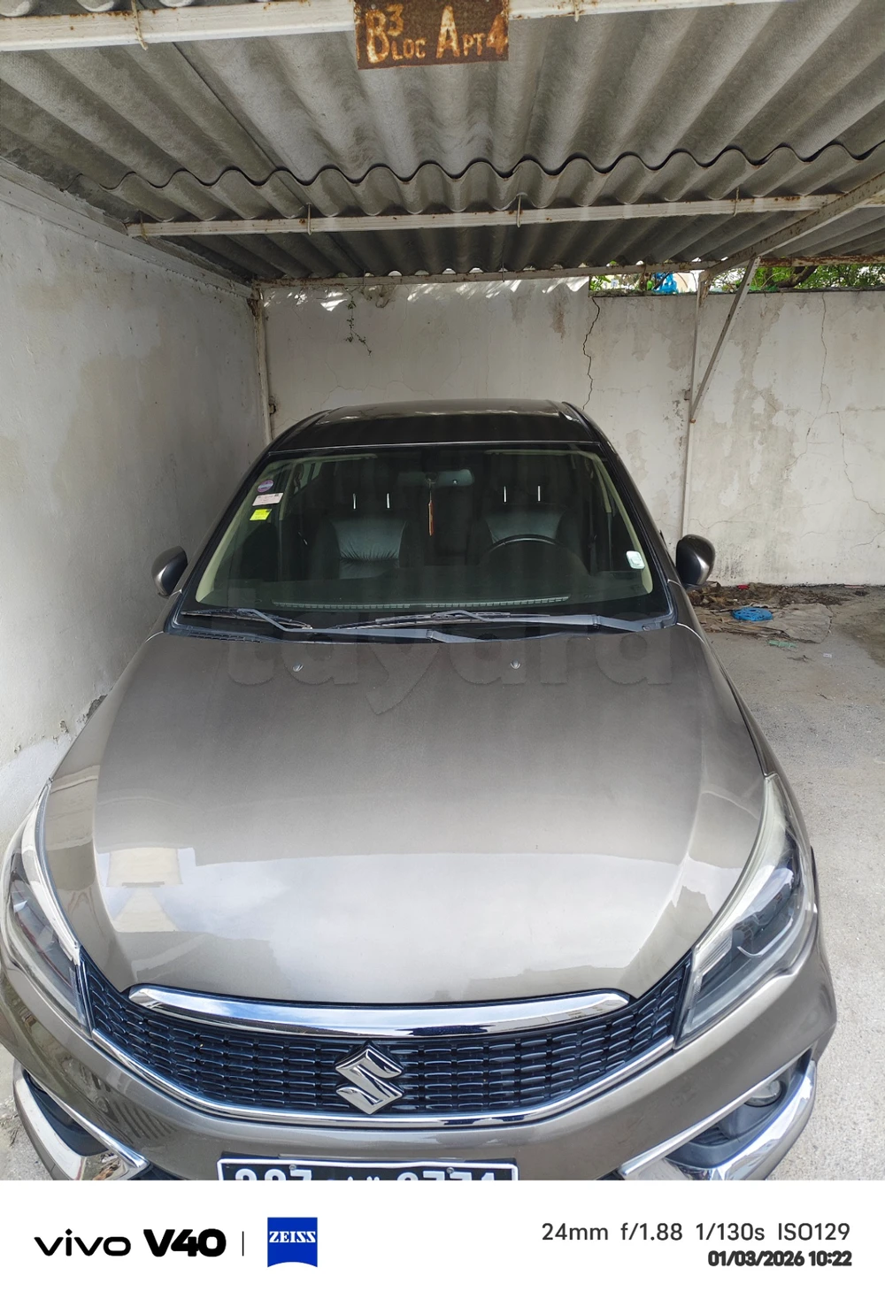 Carte voiture Suzuki Alto