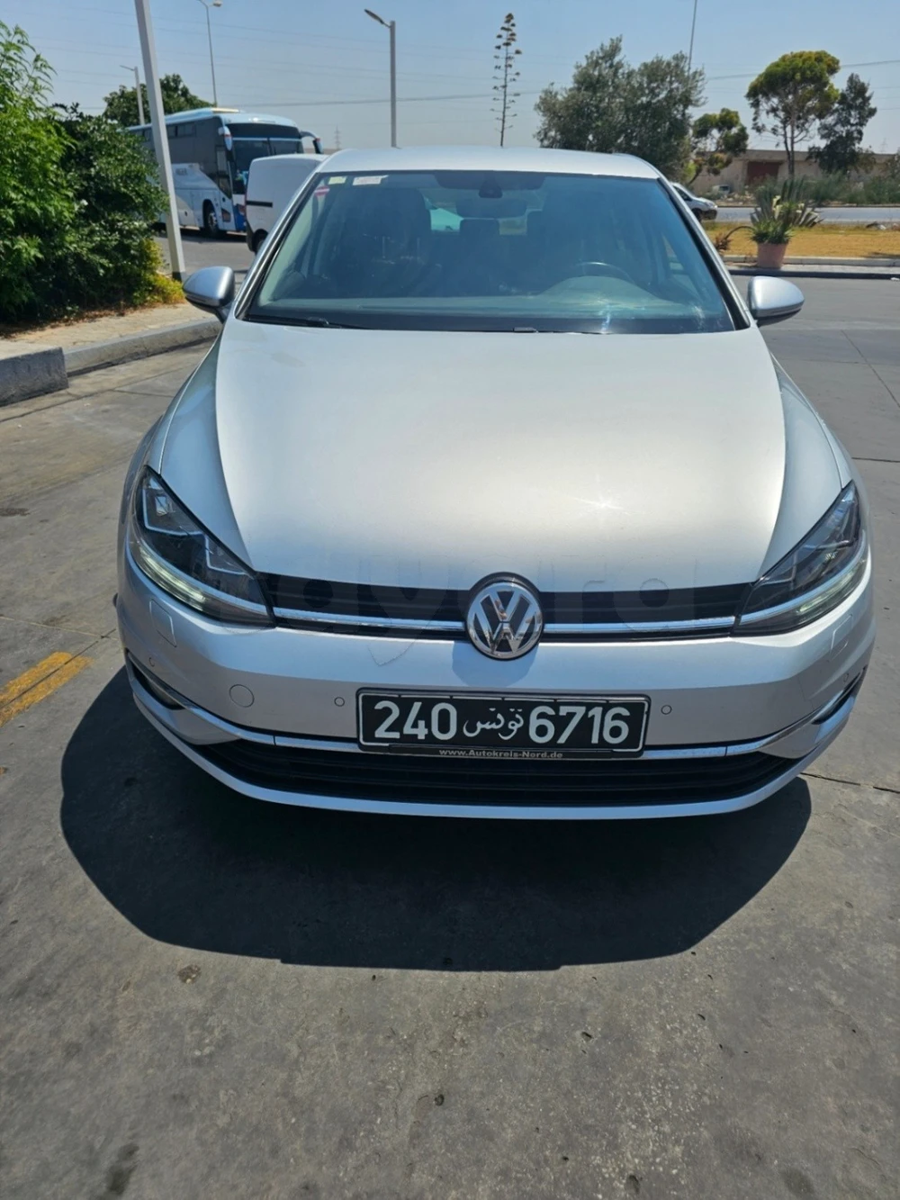 Carte voiture Volkswagen Golf 7