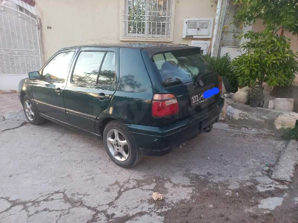 Carte voiture Volkswagen Golf 3