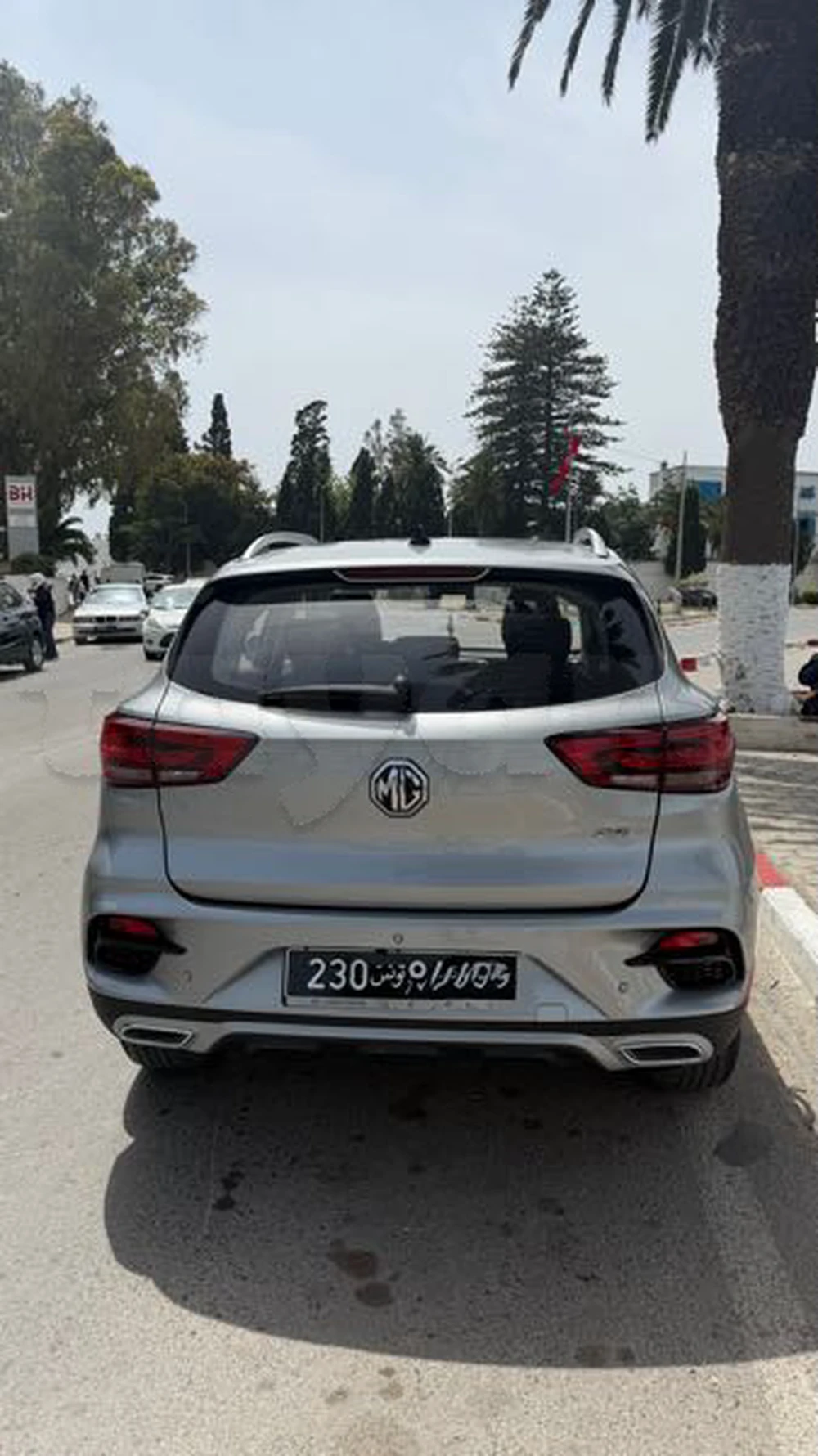 Carte voiture MG ZS