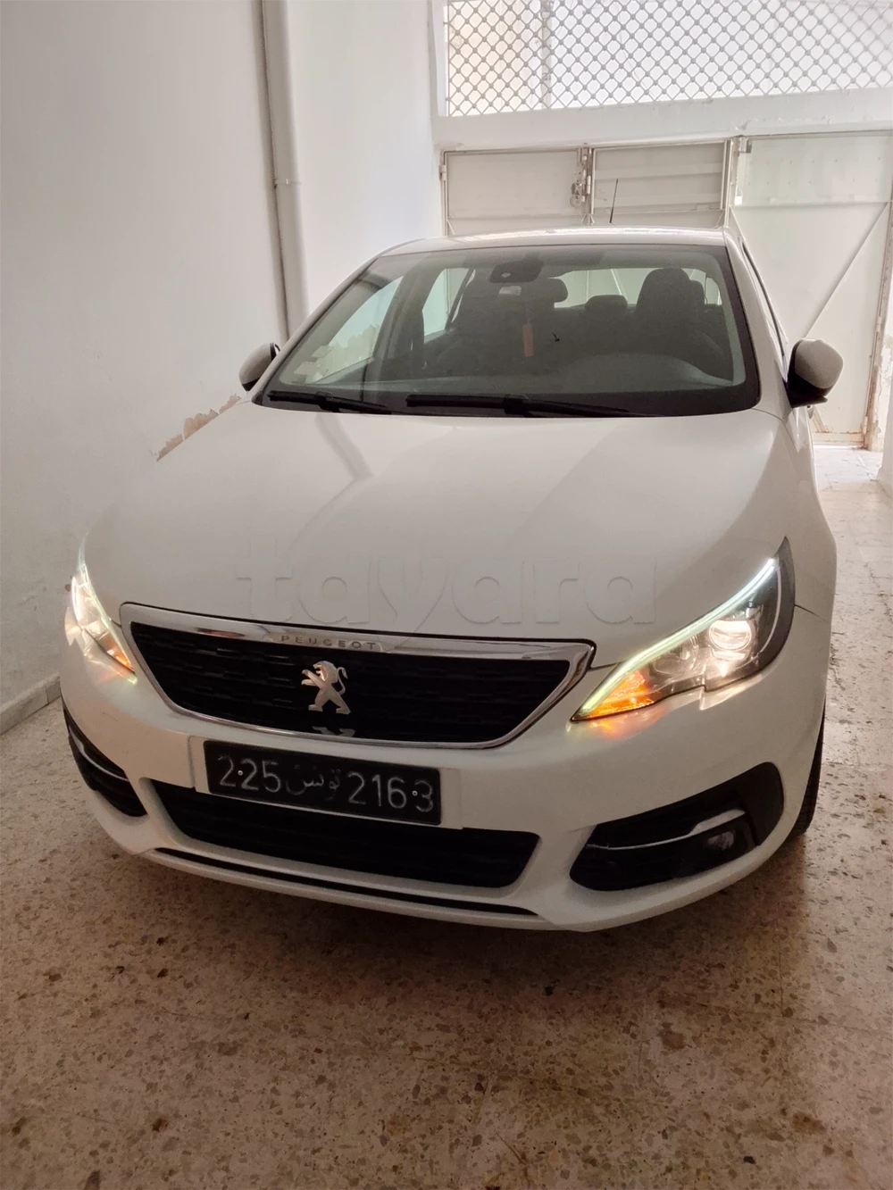 Carte voiture Peugeot 308