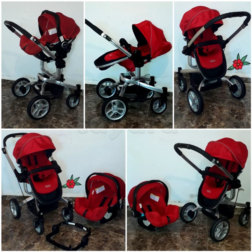 poussette avec maxicosi siège auto Graço importé