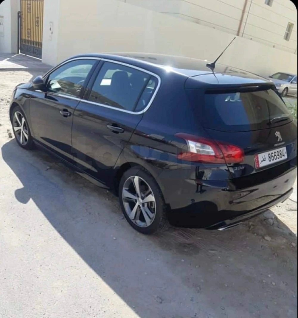 Carte voiture Peugeot 308