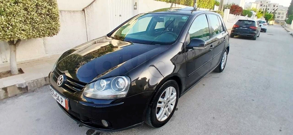 Carte voiture Volkswagen Golf 5