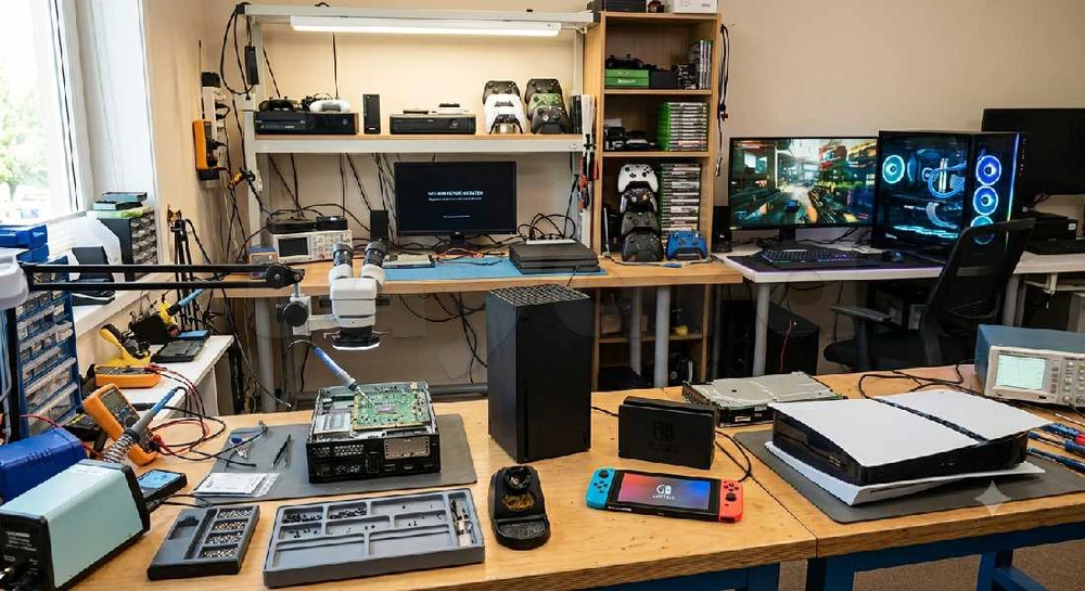 VOTRE SPÉCIALISTE EN RÉPARATION DE CONSOLES ET PC GAMING