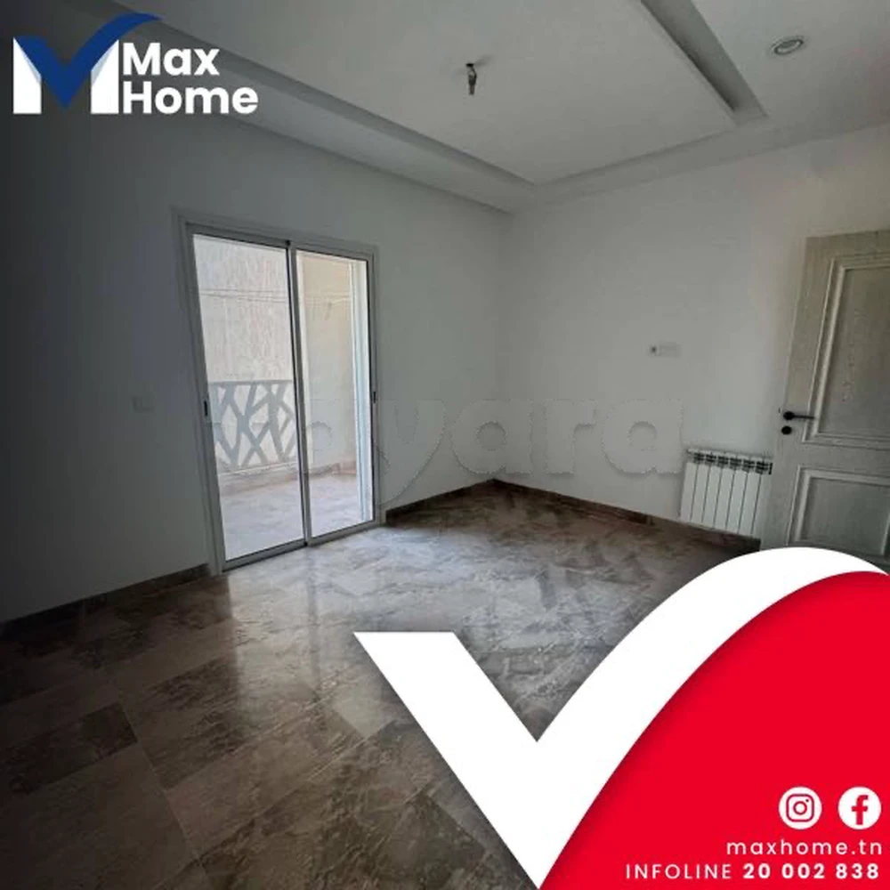À LOUER UN APPARTEMENT S+2 À MEGRINE 📍