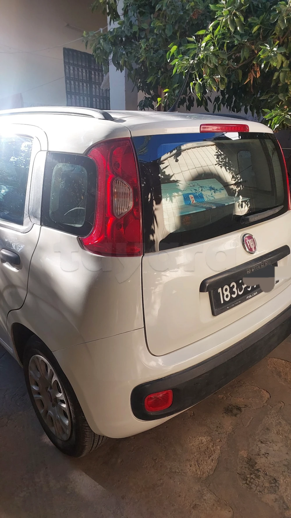 Carte voiture Fiat Panda