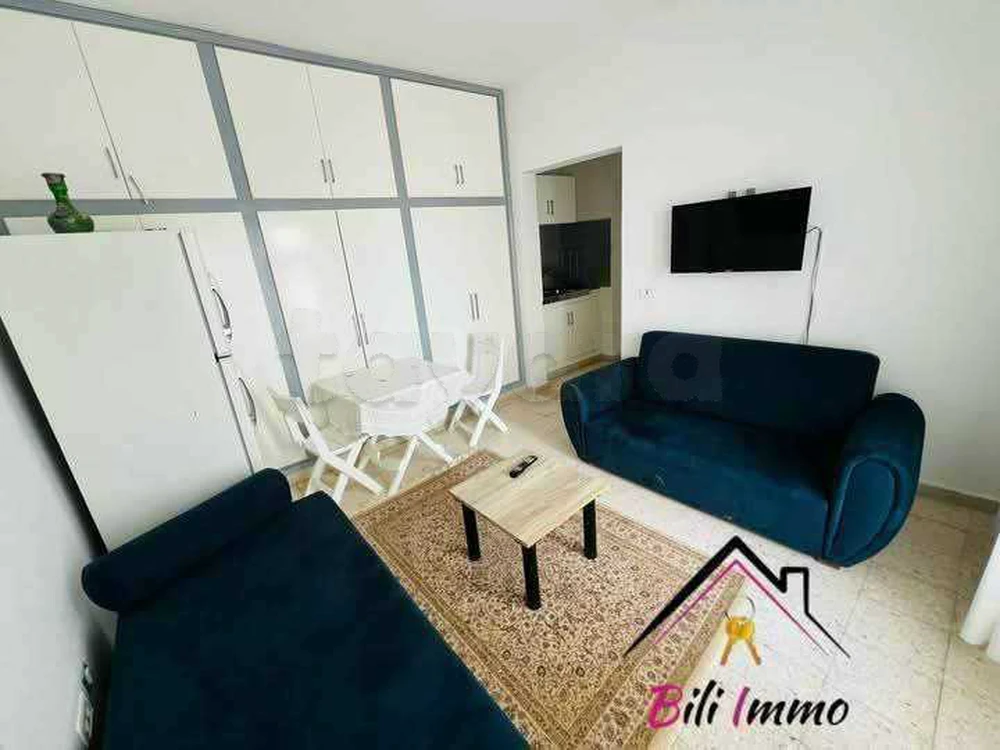 un studio s+1 rdc à kantaoui