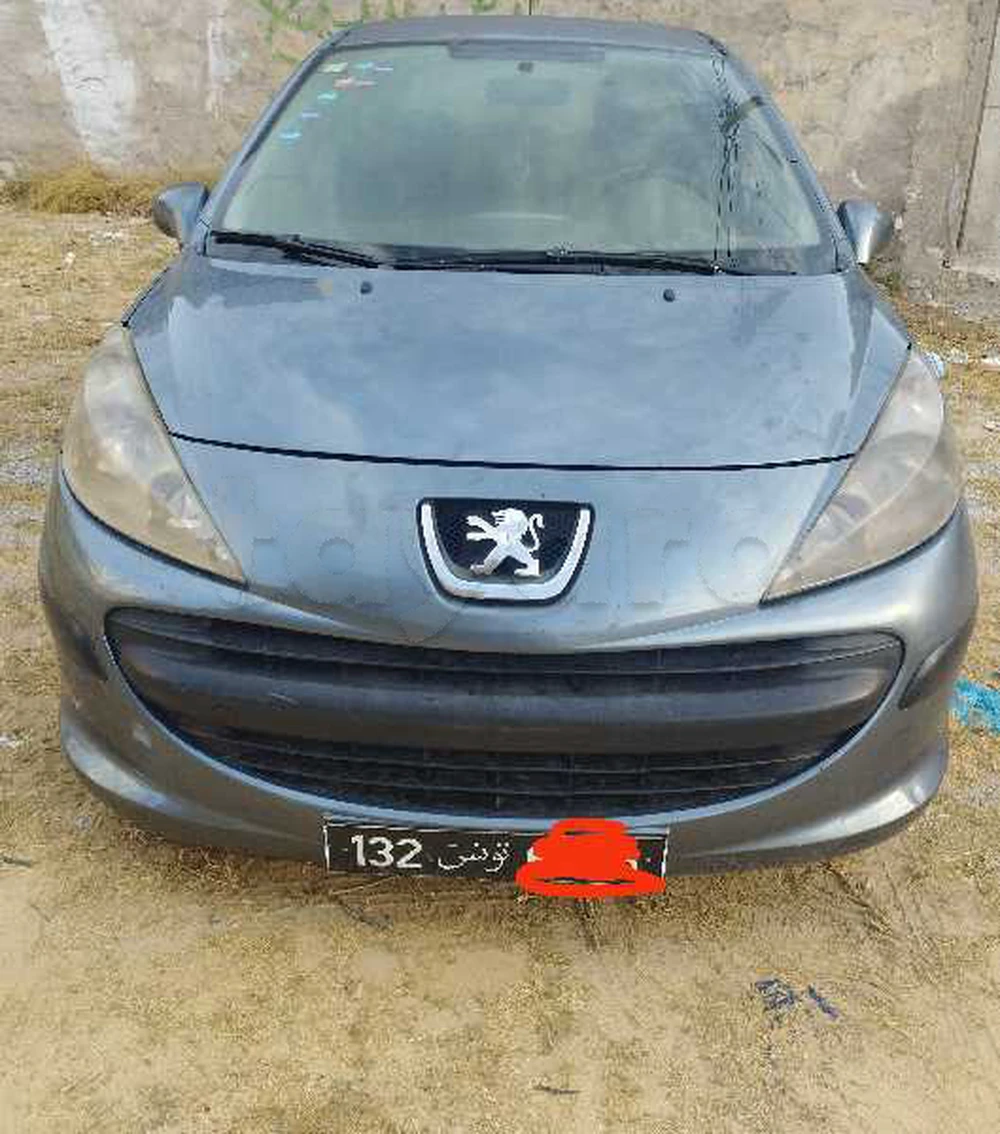 Carte voiture Peugeot 207