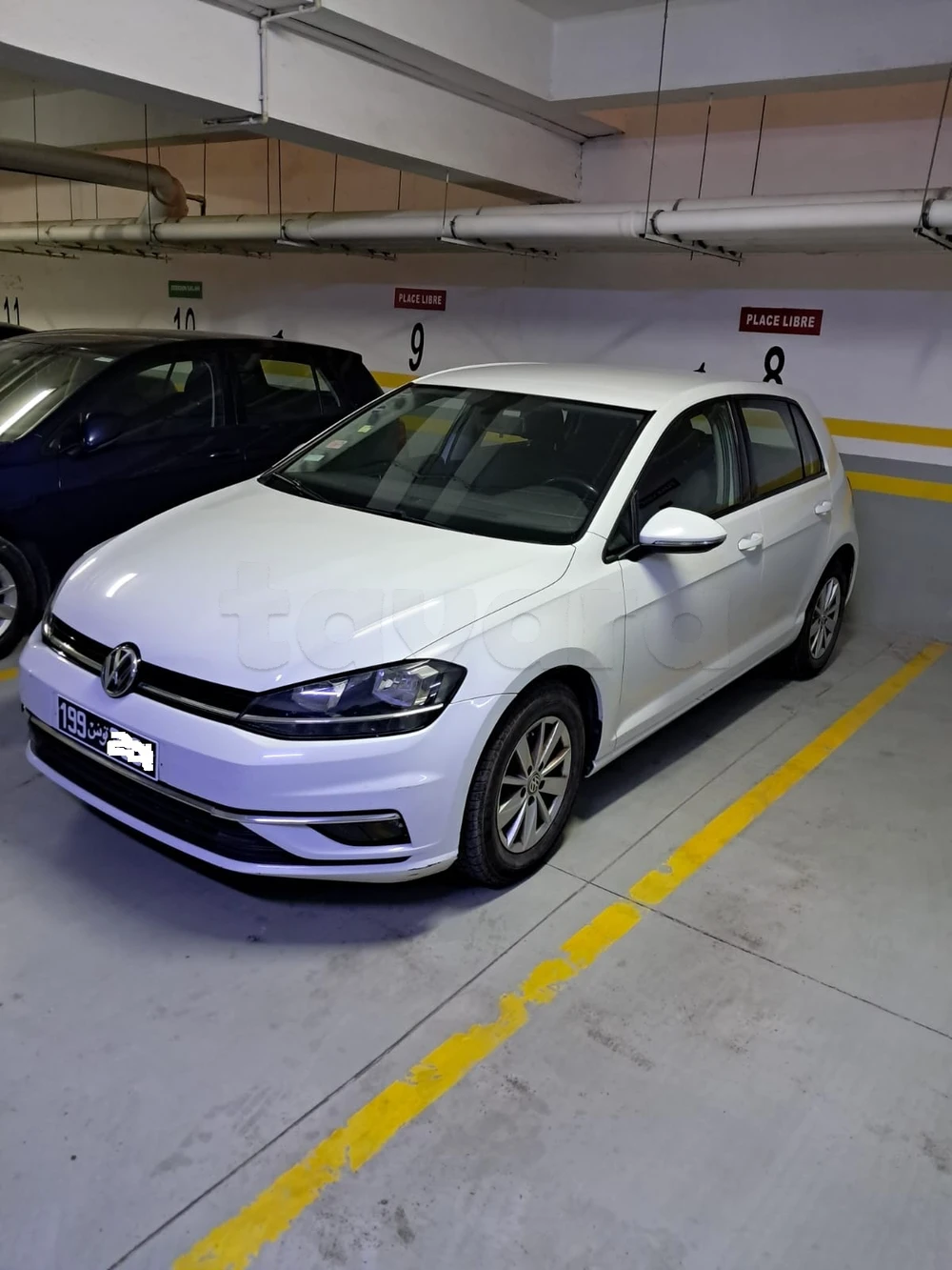 Carte voiture Volkswagen Golf