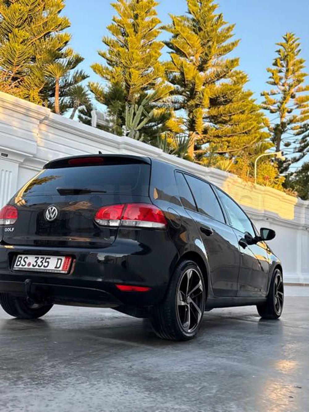 Carte voiture Volkswagen Golf 6