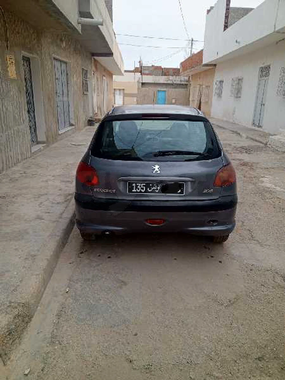 Carte voiture Peugeot 206