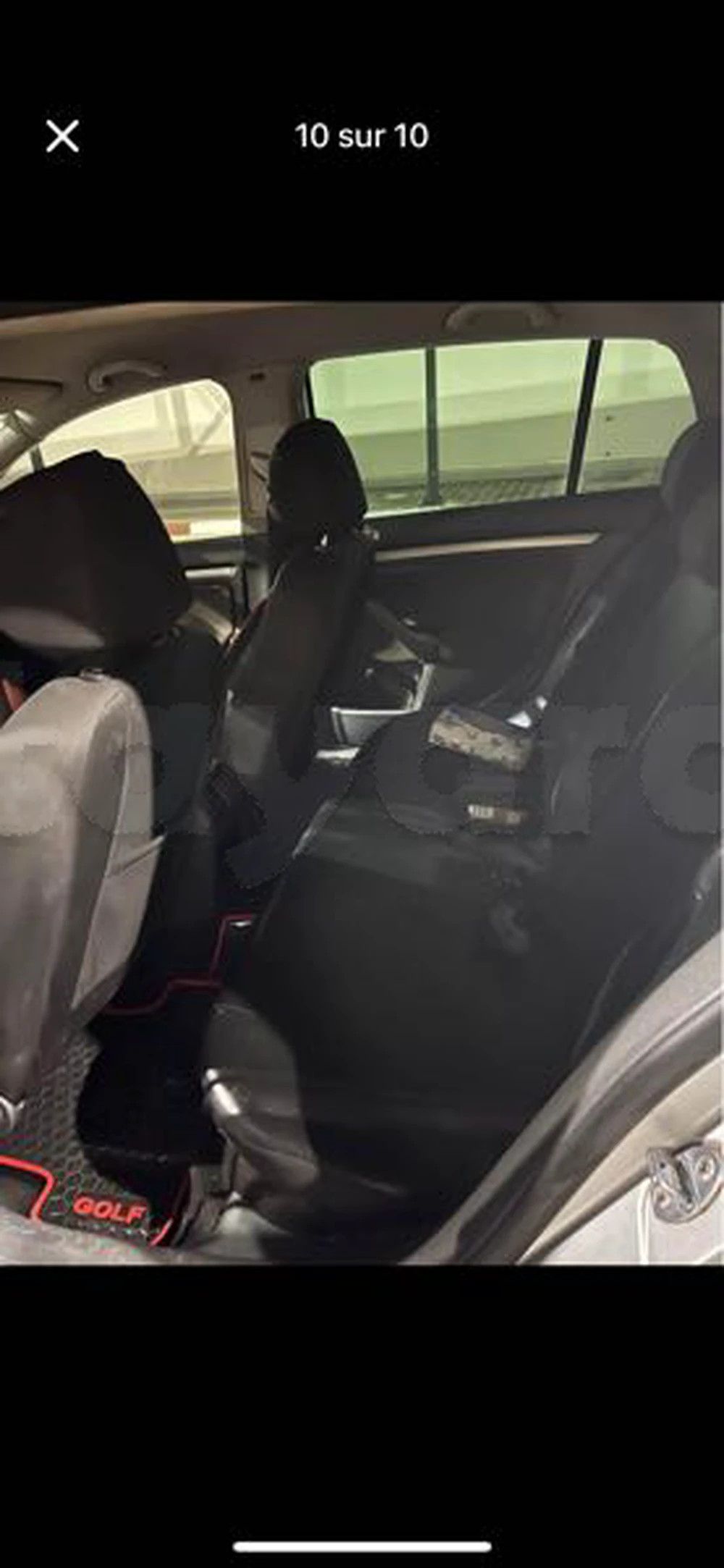 Carte voiture Volkswagen Golf