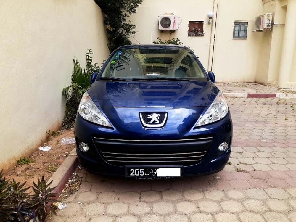 Carte voiture Peugeot 207