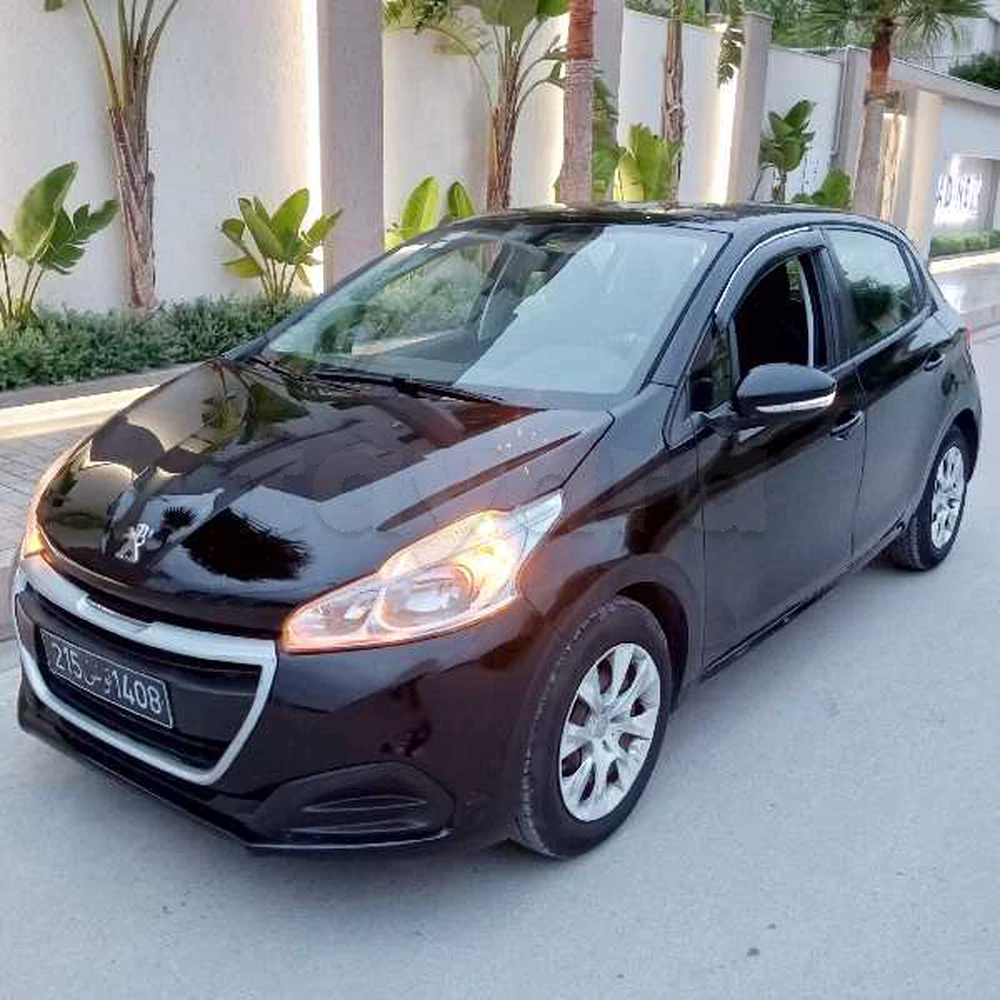 Carte voiture Peugeot 208