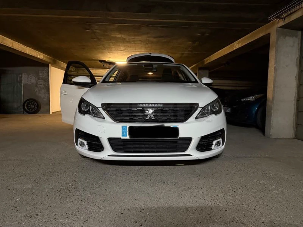 Carte voiture Peugeot 308