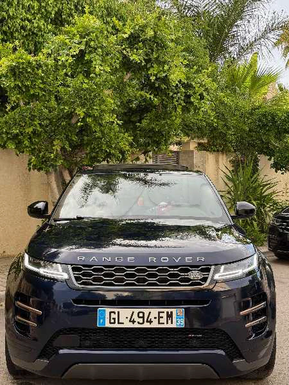 Carte voiture Land Rover Range Rover Evoque