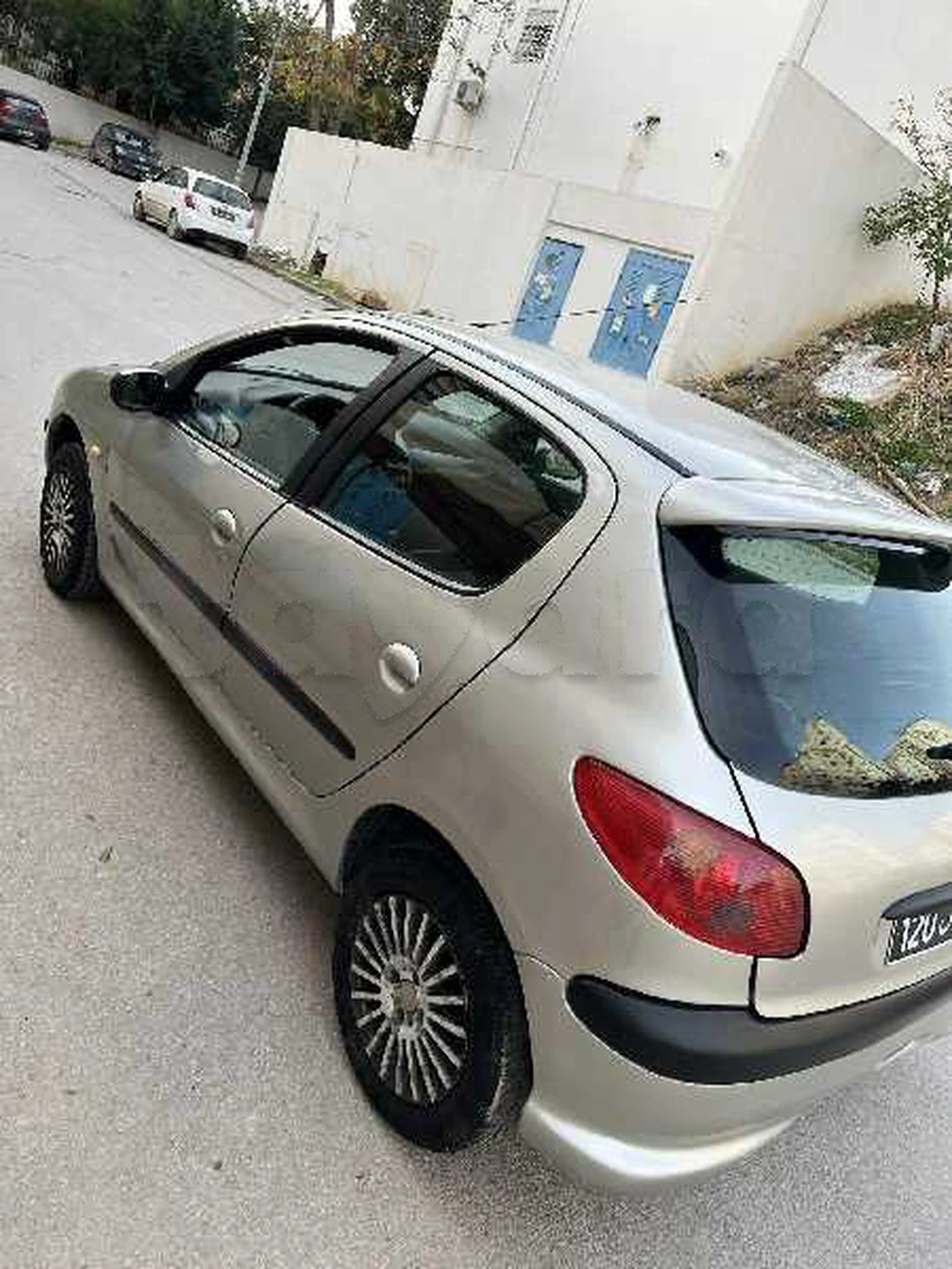 Carte voiture Peugeot 206