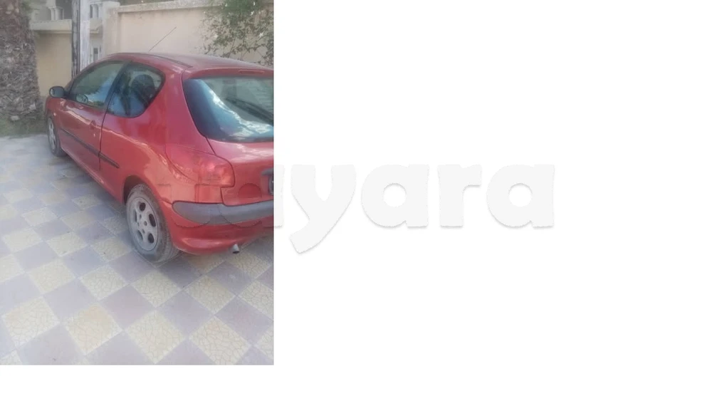 Carte voiture Peugeot 206