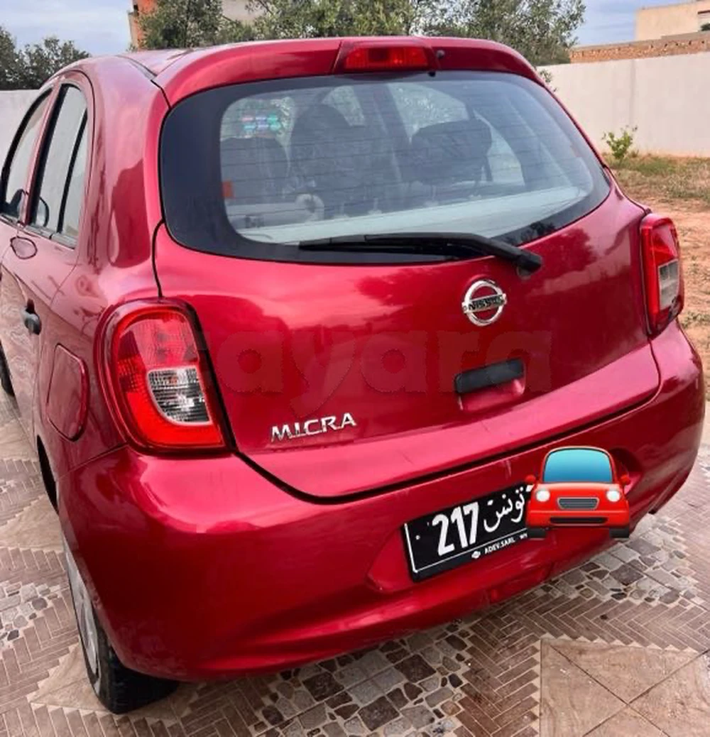 Carte voiture Nissan Micra