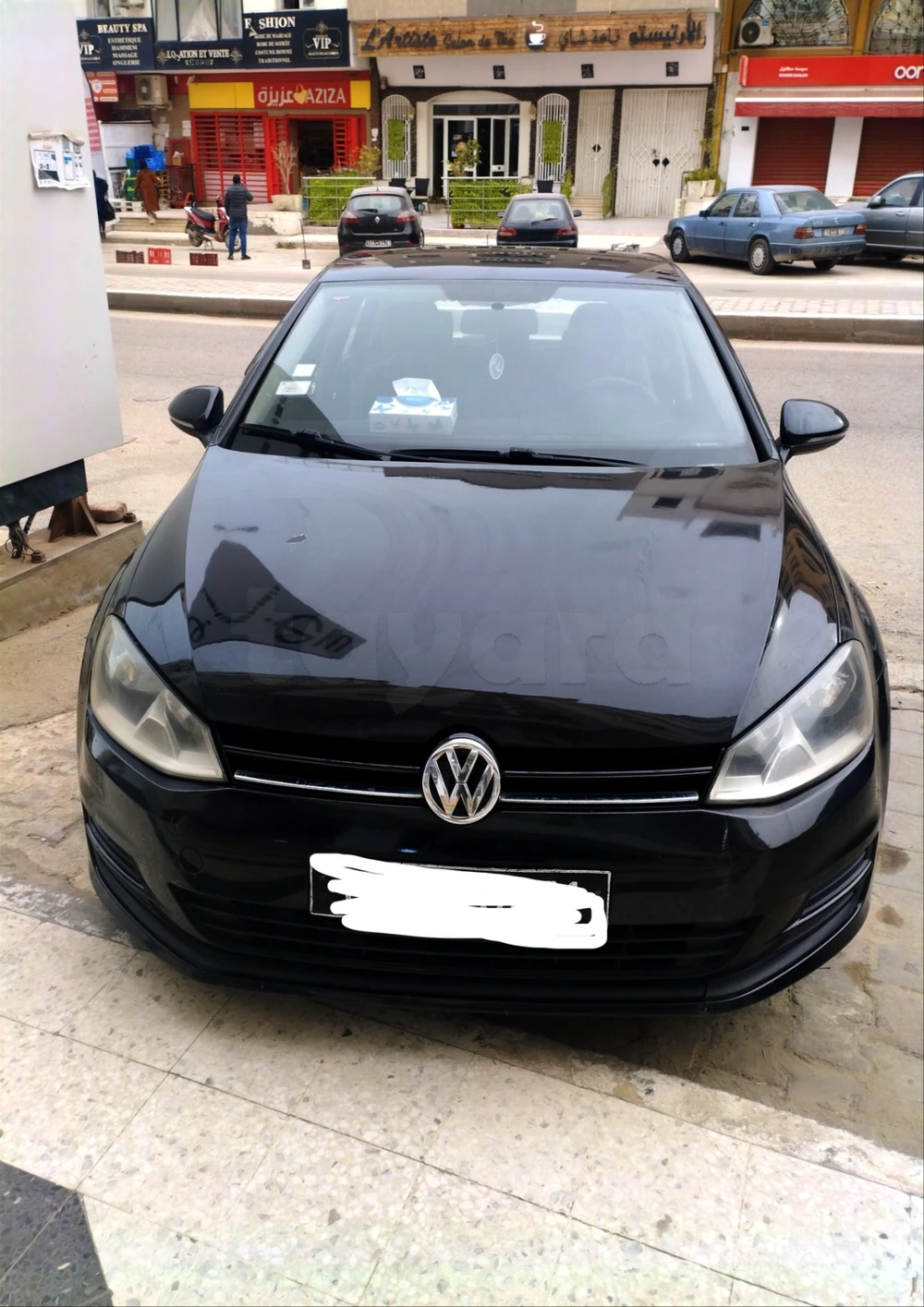 Carte voiture Volkswagen Golf