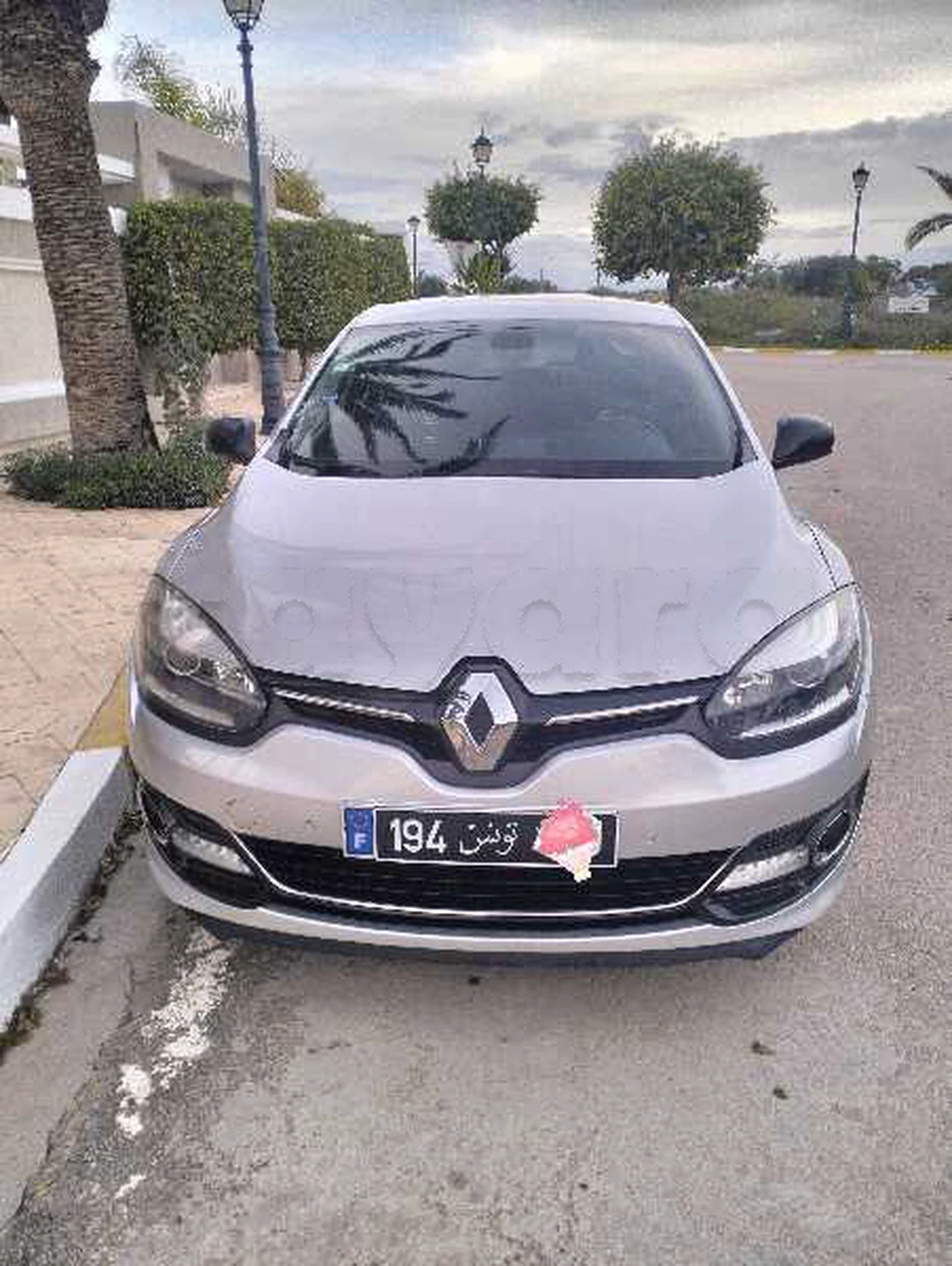 Carte voiture Renault Megane