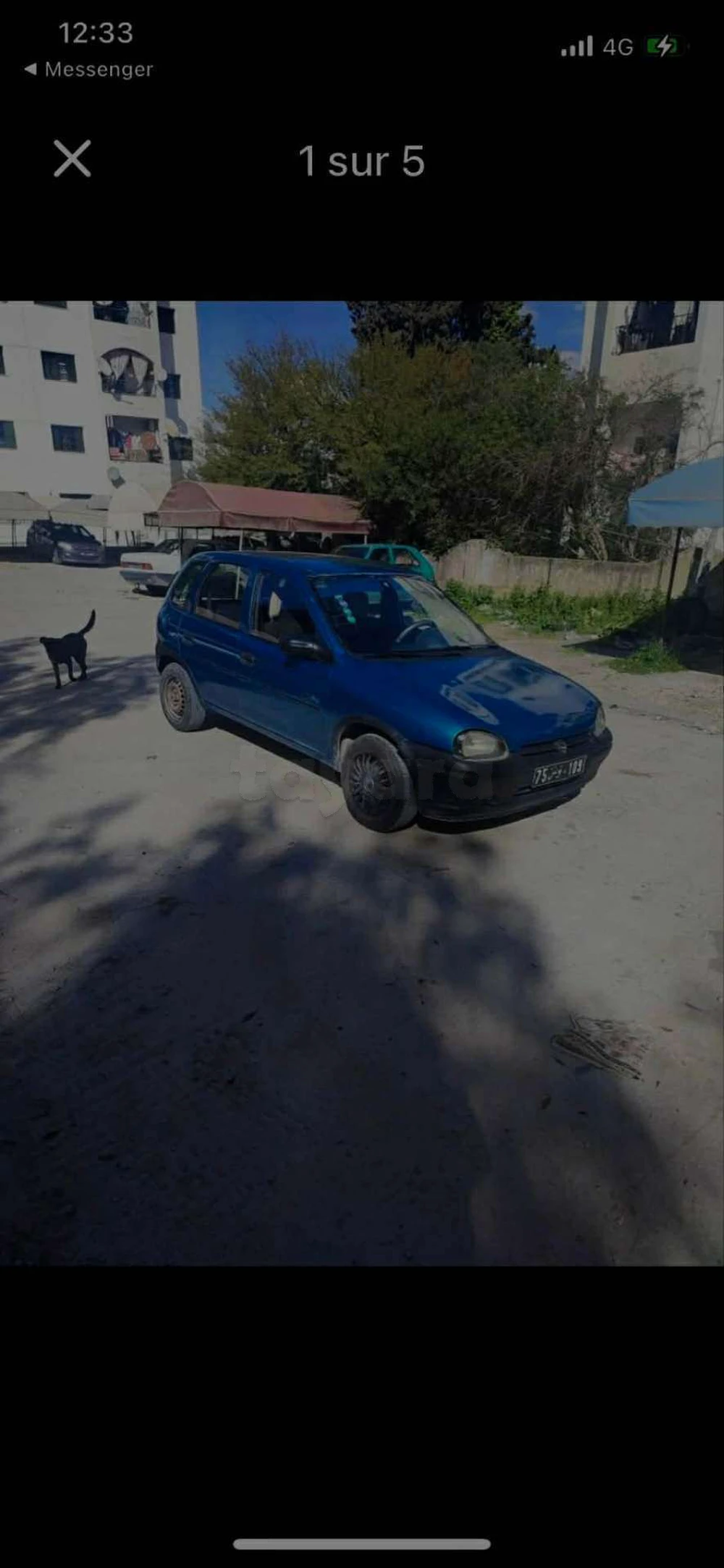 Carte voiture Opel Corsa