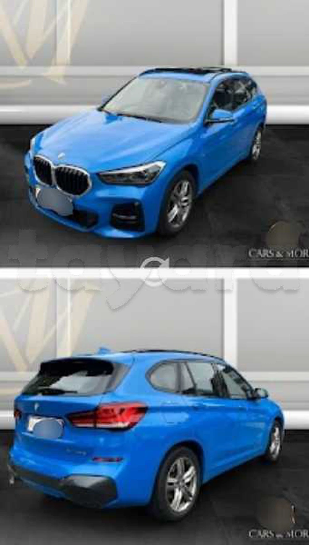 Carte voiture BMW X1