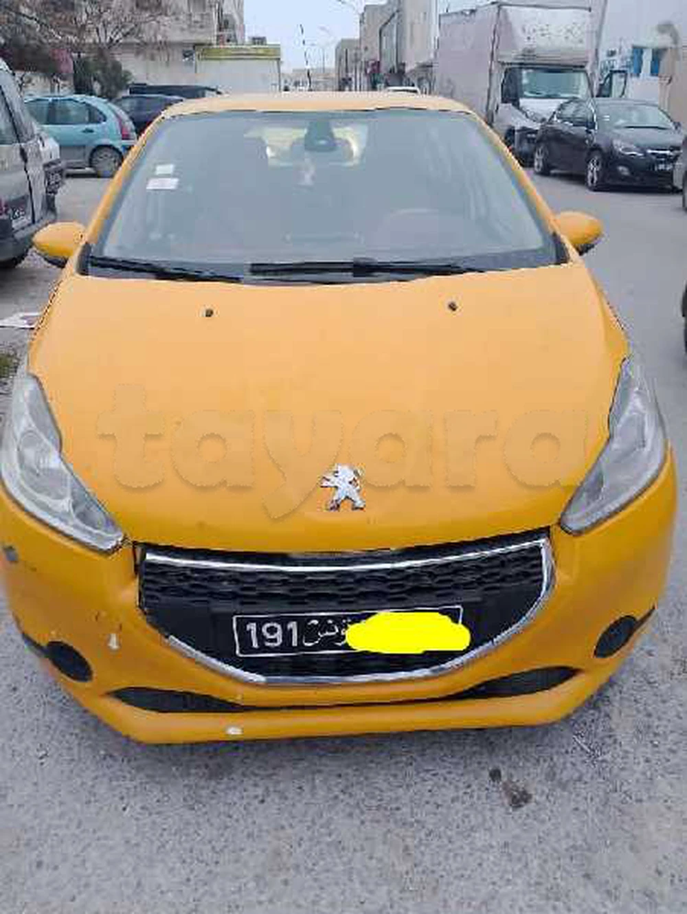 Carte voiture Peugeot 208