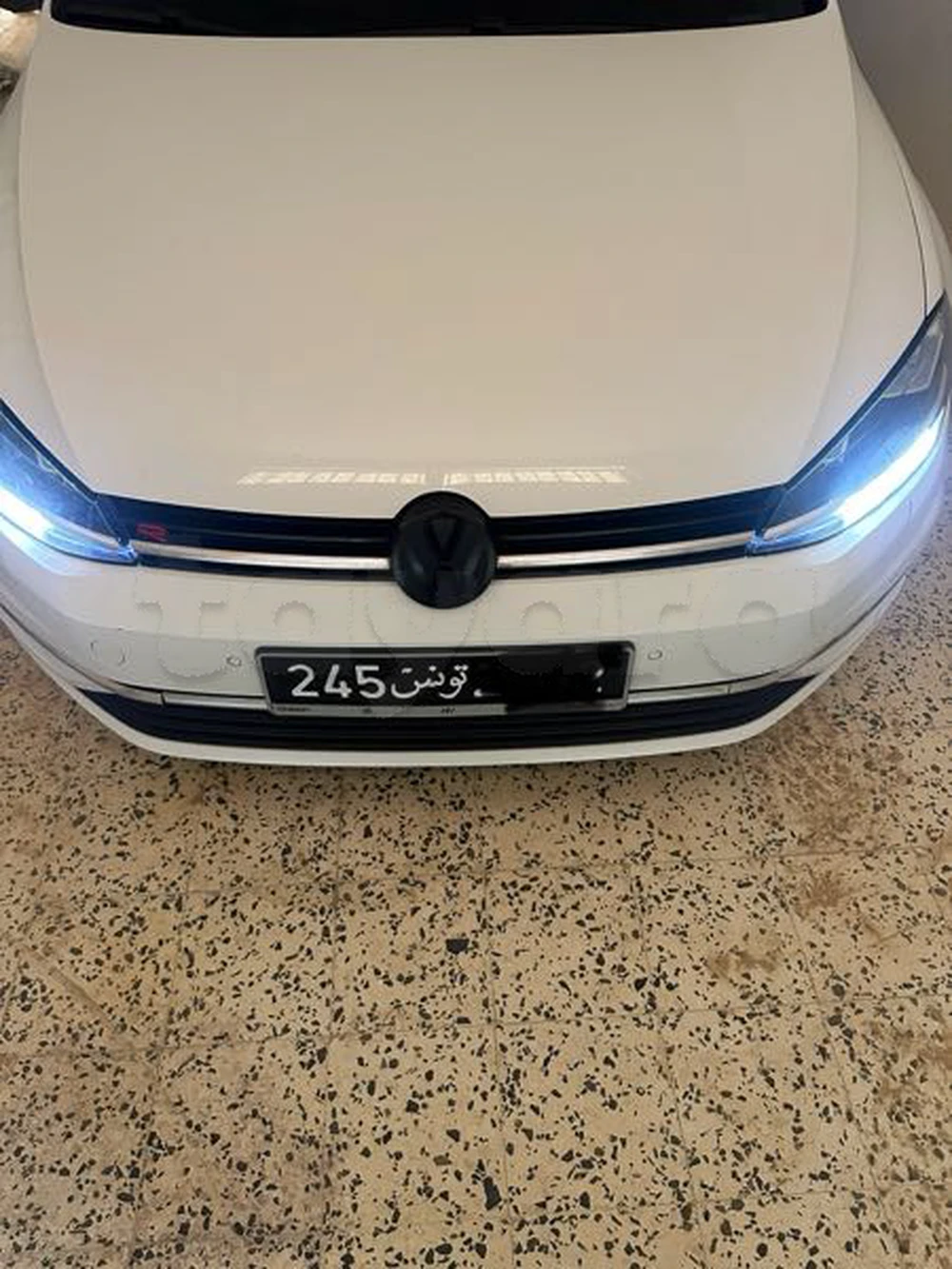 Carte voiture Volkswagen Golf