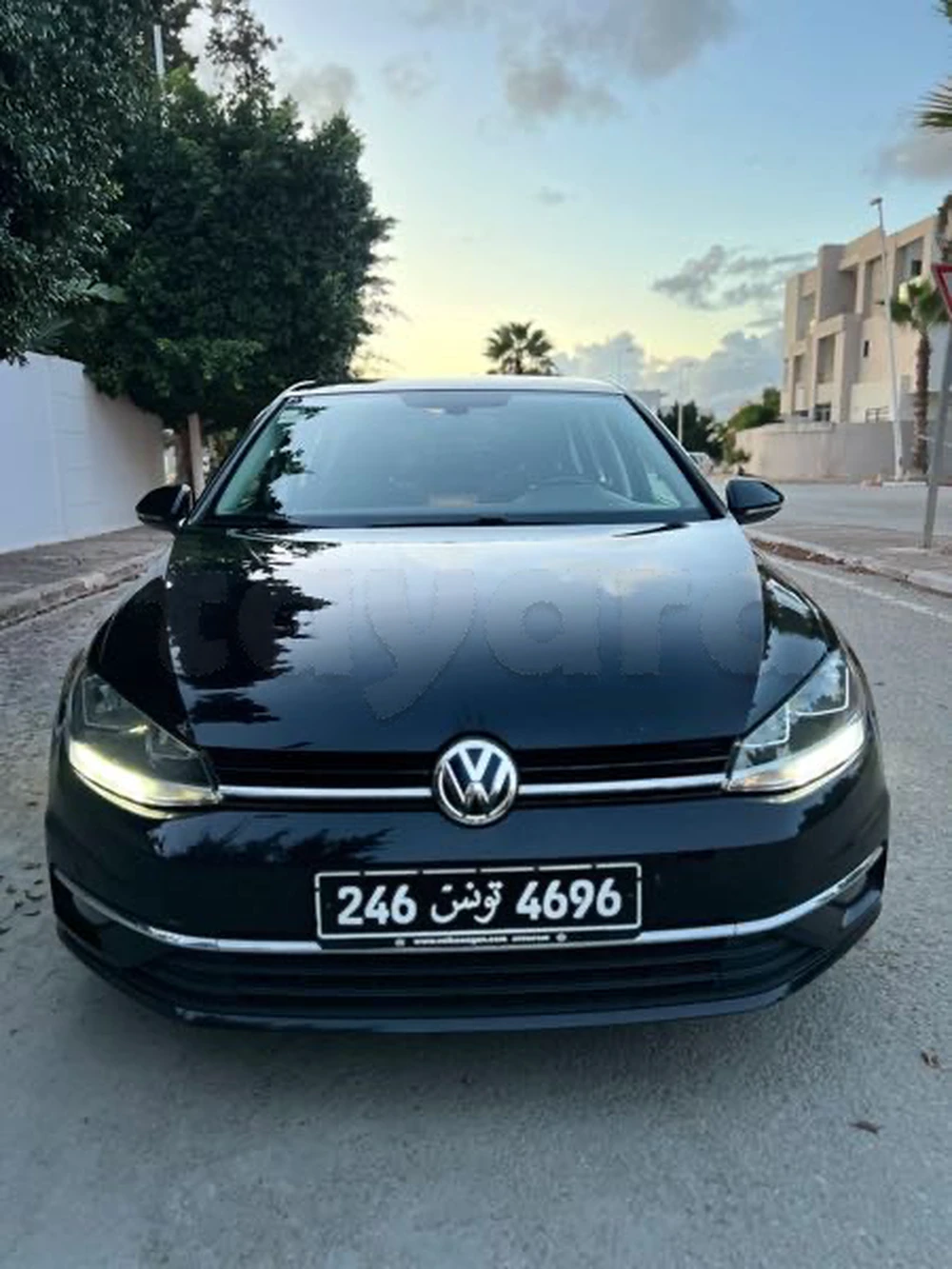 Carte voiture Volkswagen Golf