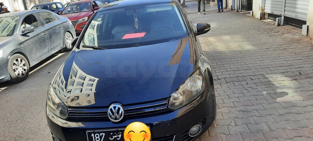 Carte voiture Volkswagen Golf