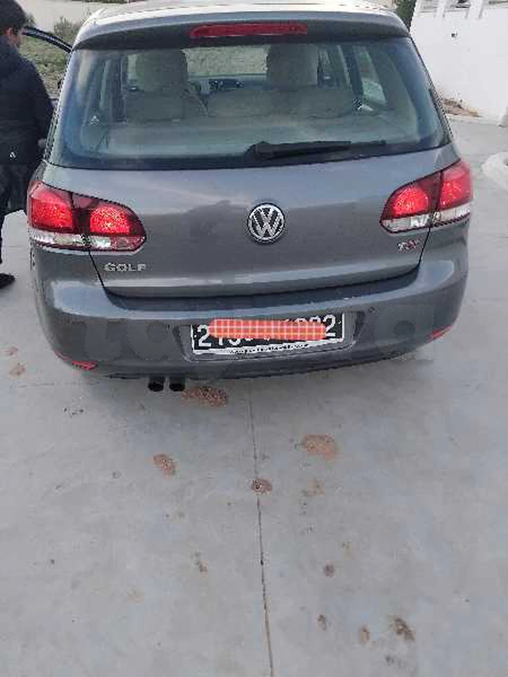 Carte voiture Volkswagen Golf 6
