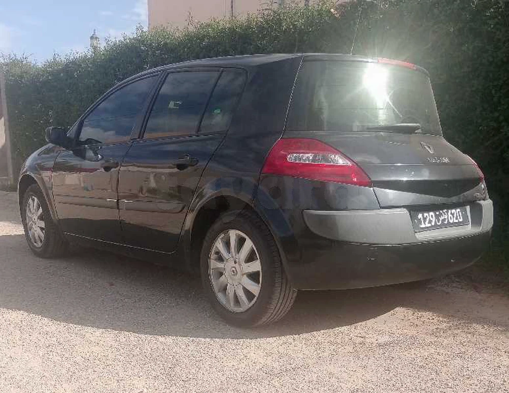 Carte voiture Renault Megane