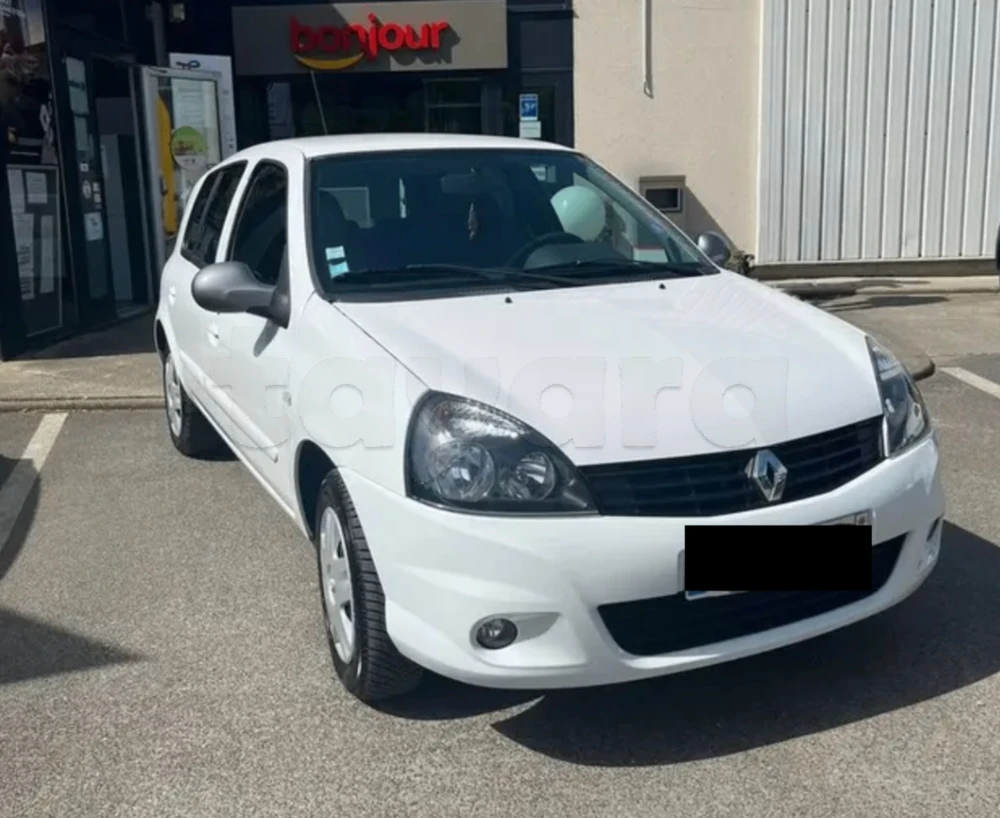 Carte voiture Renault Clio