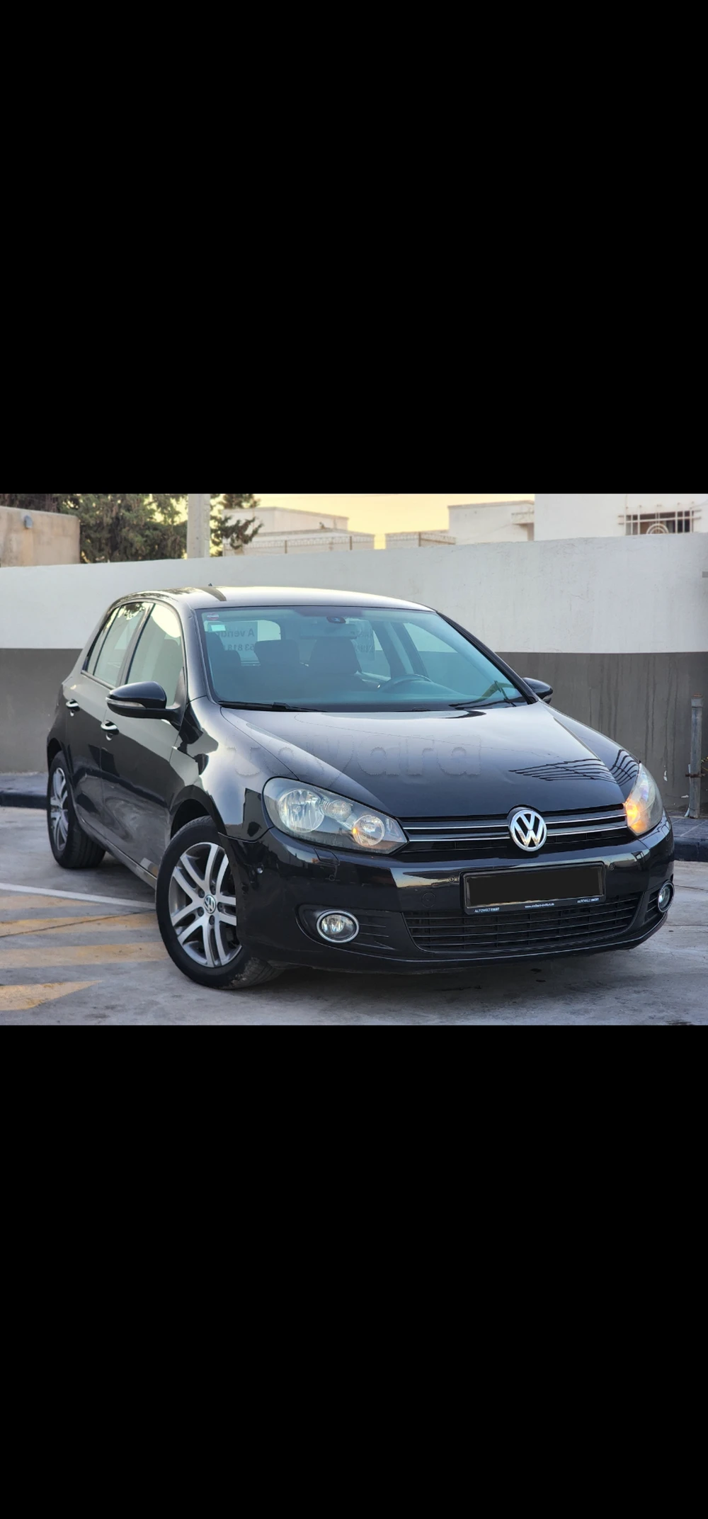 Carte voiture Volkswagen Golf