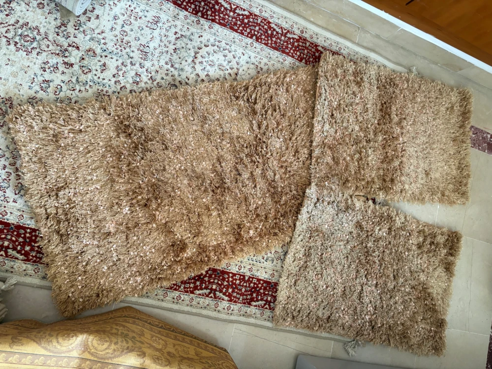 Lot de 3 tapis neufs pour chambre