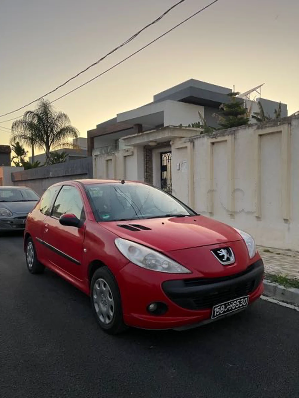 Carte voiture Peugeot 206