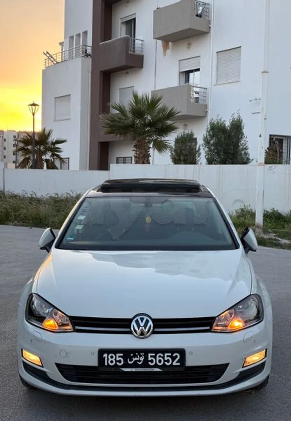 Carte voiture Volkswagen Golf 7