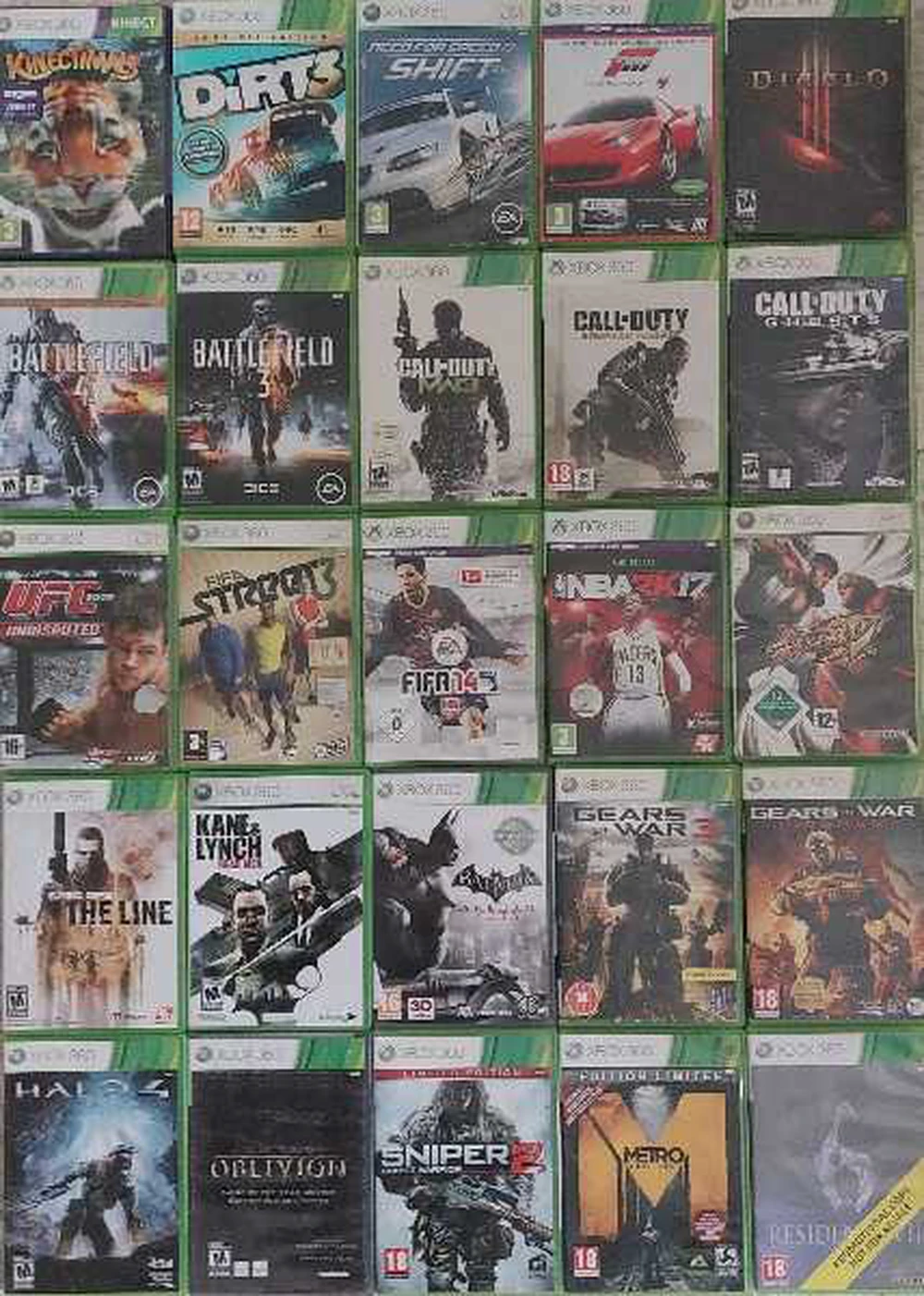 Jeux Xbox360 et accessoires