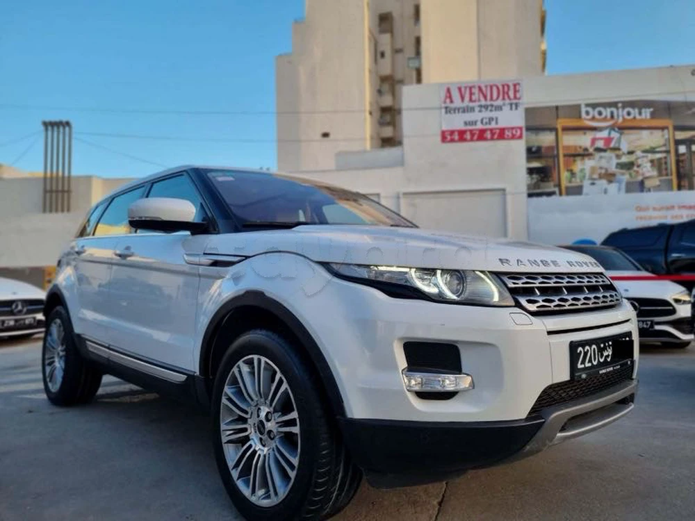 Carte voiture Land Rover Range Rover Evoque