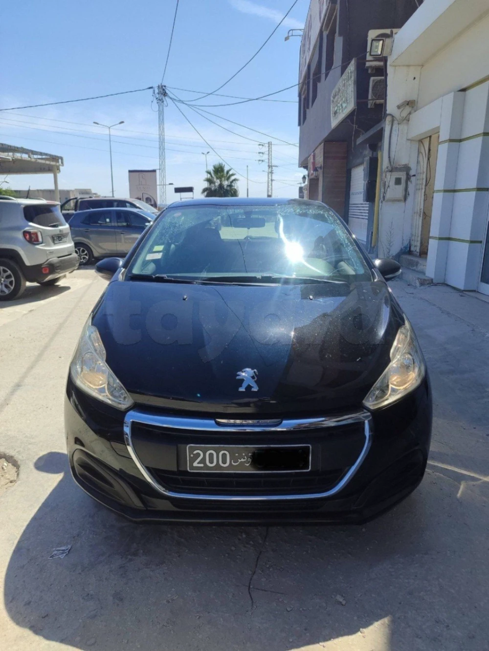 Carte voiture Peugeot 208